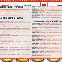 soirée d'ouverture de la Foire au Fromage