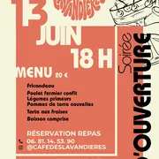 Soirée D'Ouverture Du Café Des Lavandières