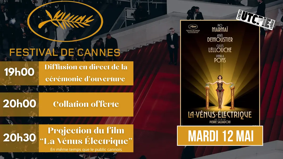 Soirée d'ouverture du Festival de Cannes