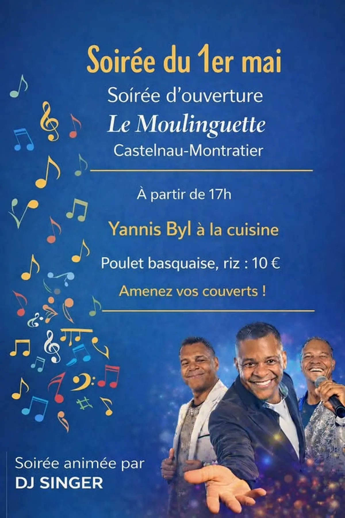 Soirée d'ouverture du Moulinguette