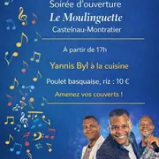 Soirée d'ouverture du Moulinguette