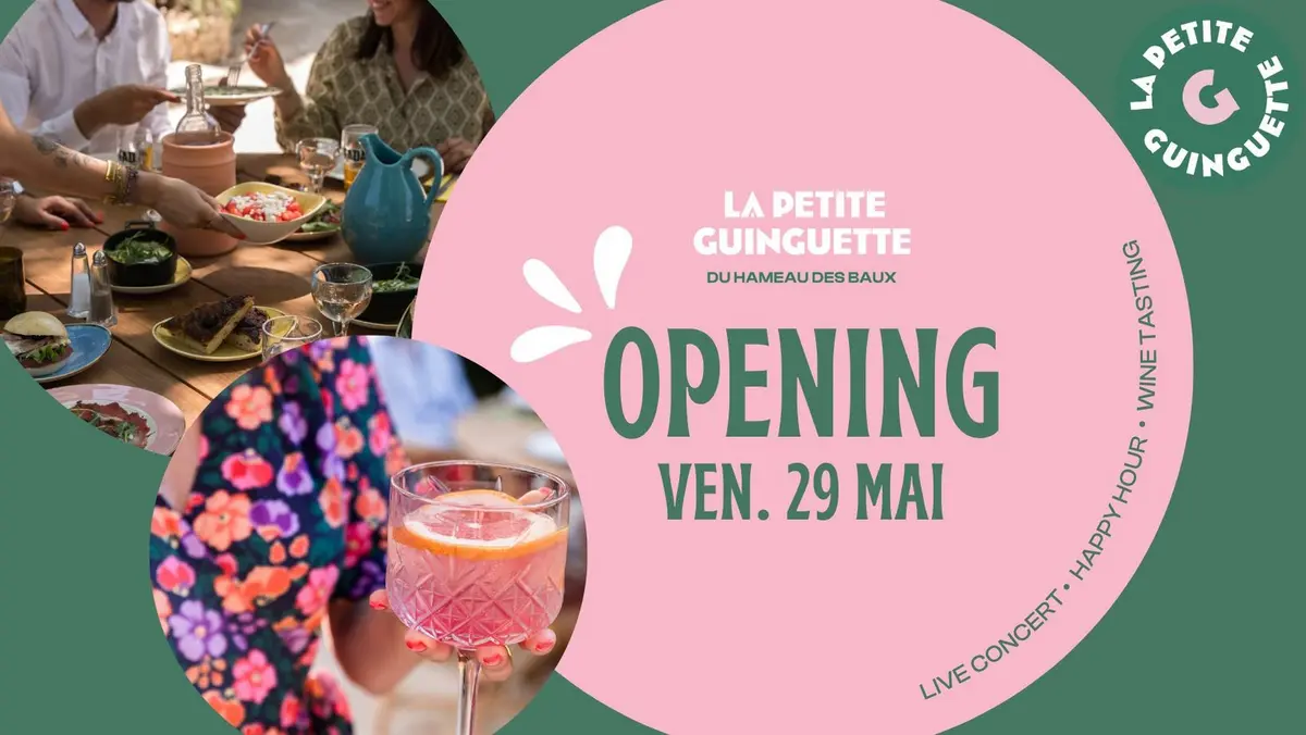 Soirée d'ouverture La Petite Guingette du Hameau des Baux