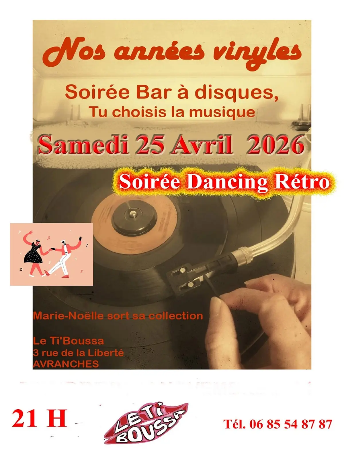 Soirée dancing rétro