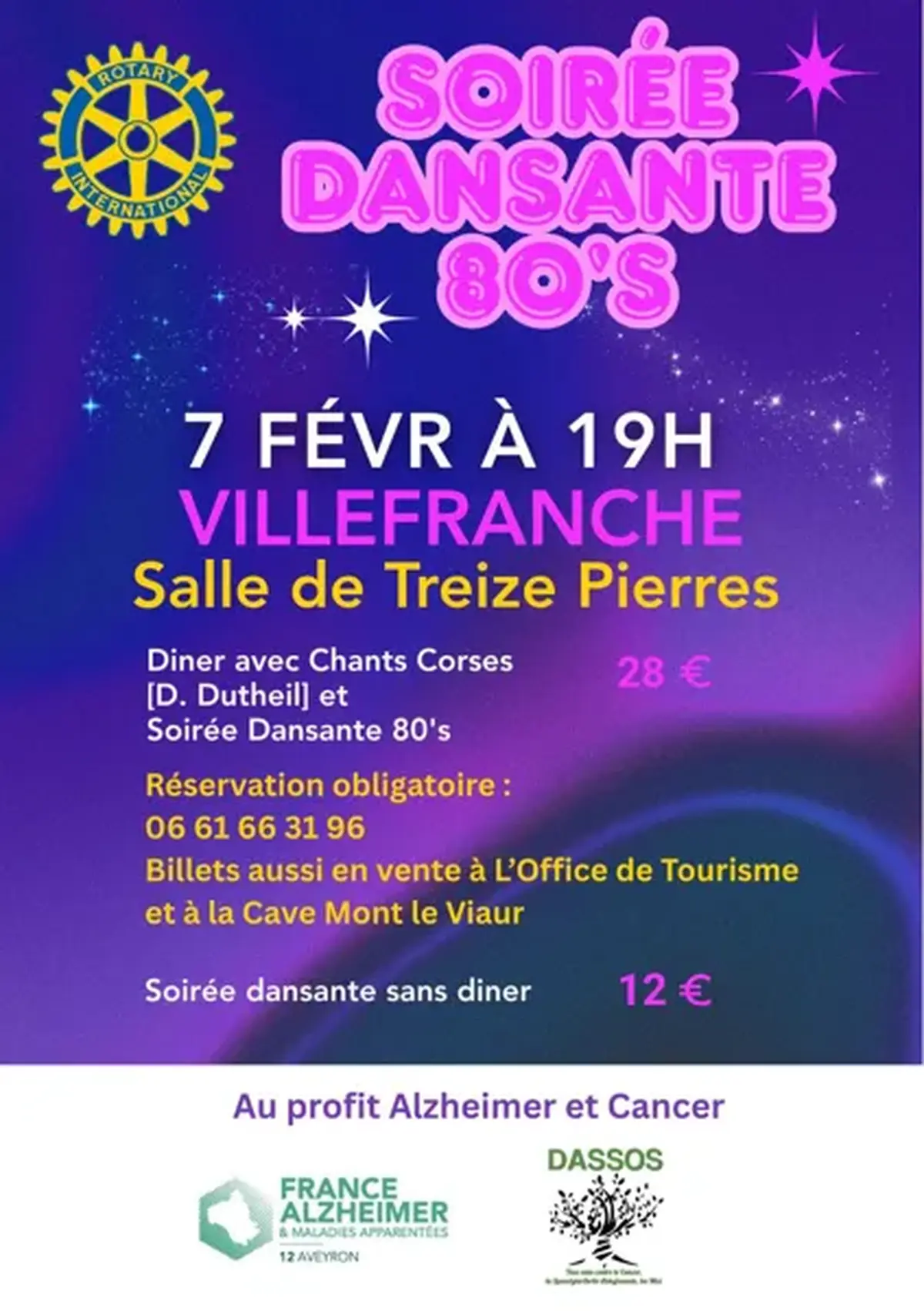 Soirée Dansante 80's