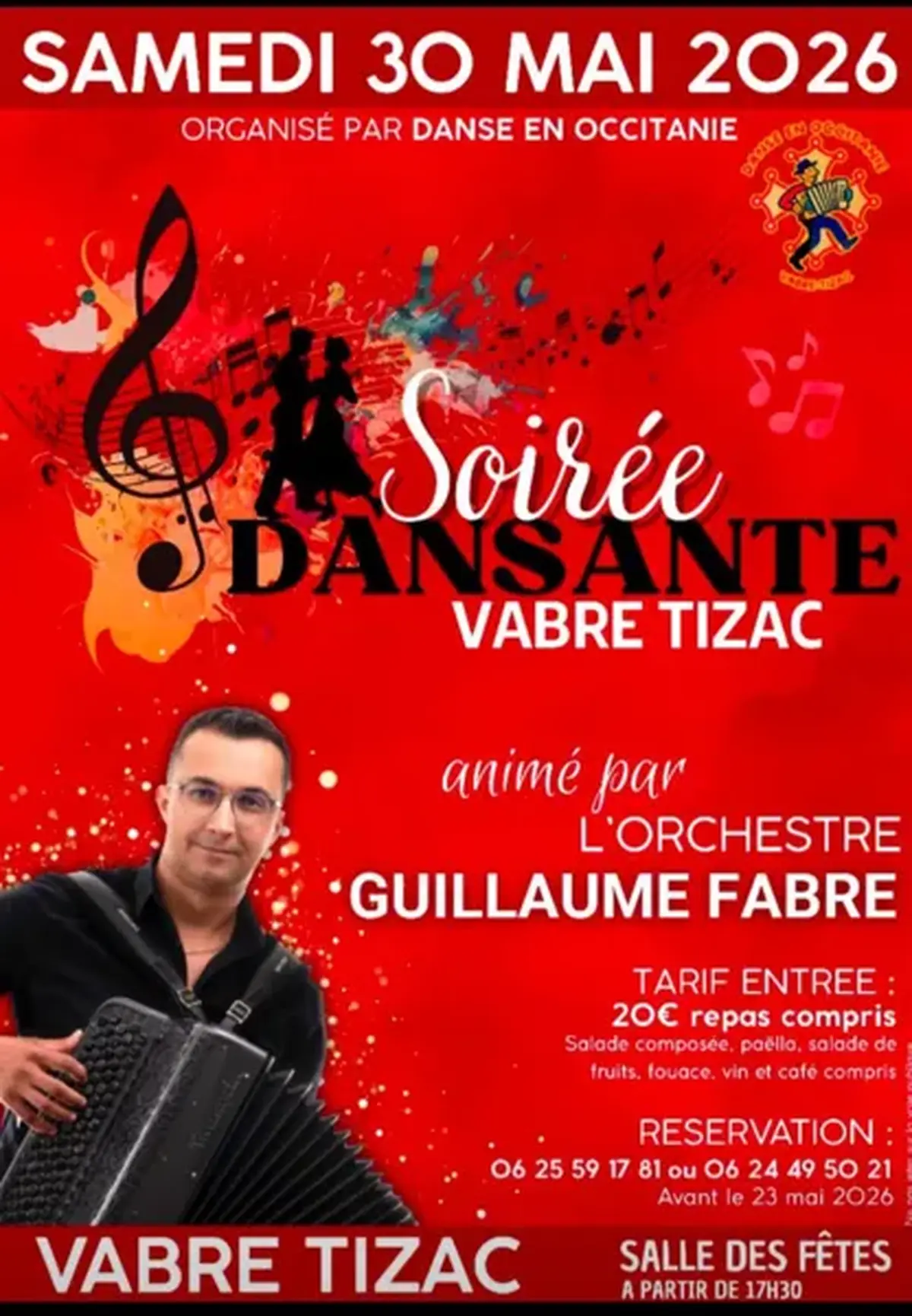 Soirée dansante à Vabre-Tizac