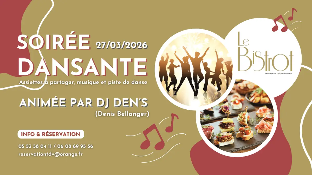 Soirée dansante avec DJ | Bistrot de Malfourat