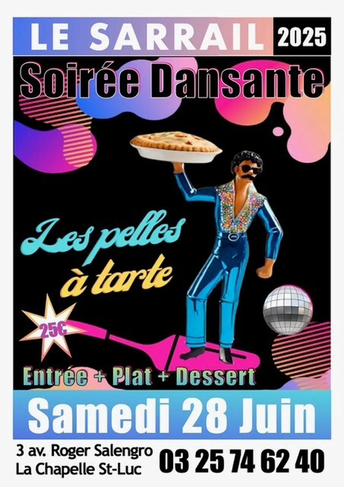 Soirée dansante avec « Les pelles à tarte »