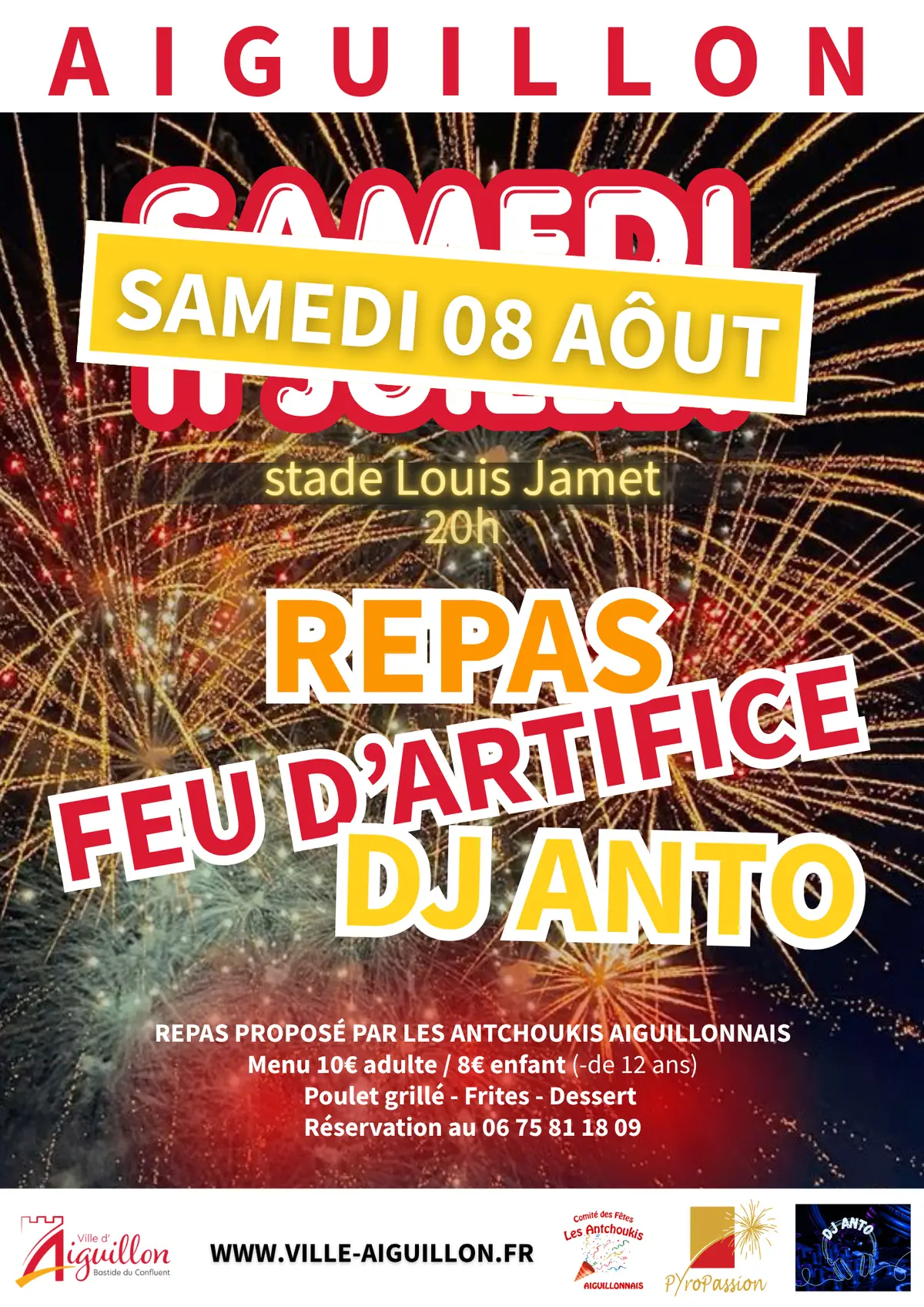 Soiree Dansante Et Feu D'Artifice