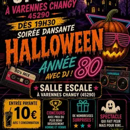 Soirée dansante Halloween