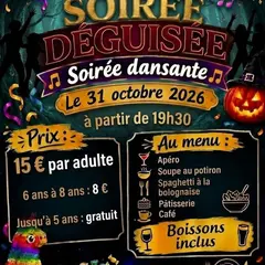 Soirée dansante Halloween