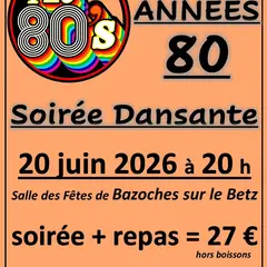 Soirée dansante les années 80