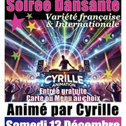 Soirée dansante spéciale variété Française et Internationale