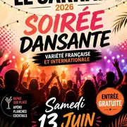 Soirée dansante variété Française et Internationale !