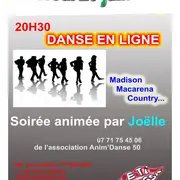 Soirée danse en ligne