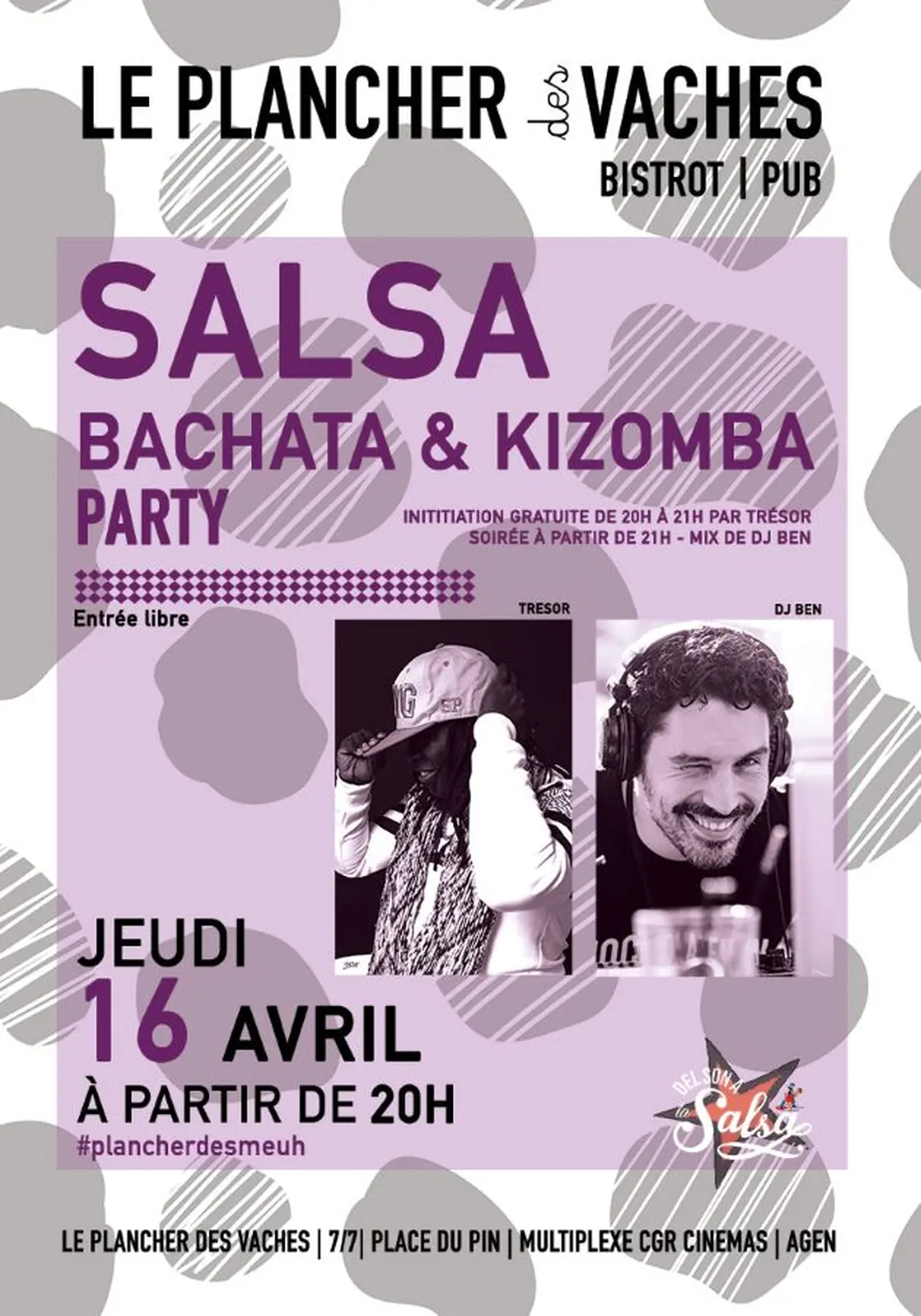 Soirée danses latines : Salsa Bachata & Kizomba Party