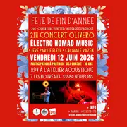 Soirée de fin d'année avec Olivero : electro nomade music