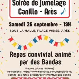 Soirée de jumelage Canillo - Arès