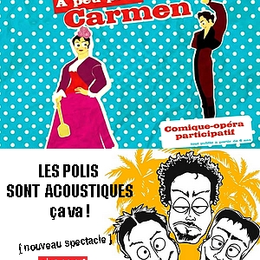 Soirée de l’Aubergiste : A peu près Carmen + Les Polis Sont Acoustiques