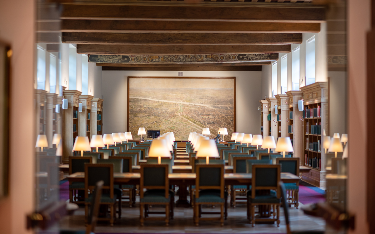 Salle de lecture de la Bibliothèque historique