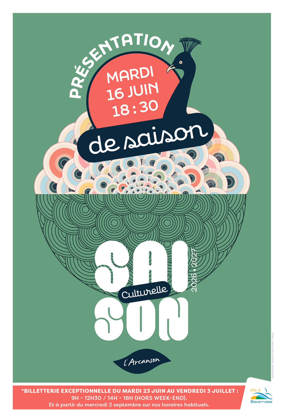 Soirée de présentation de la saison culturelle 2026/2027 de L'Arcanson