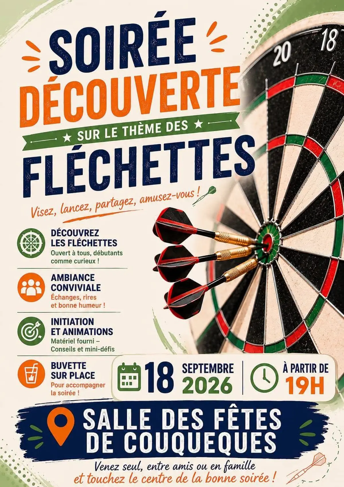 Soirée Découverte : Fléchettes