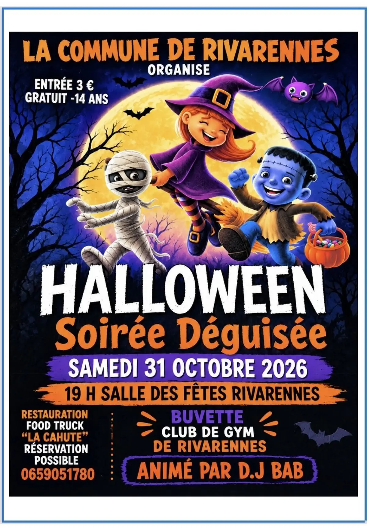 Soirée déguisé Halloween