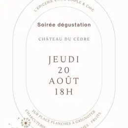 Soirée dégustation à l'épicerie éthic Simple & Chic