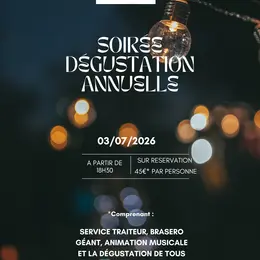 Soirée dégustation annuelle au Domaine des Oullières