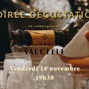 Soirée dégustation avec Champagne Vaucelle à l'Apothèque Bar