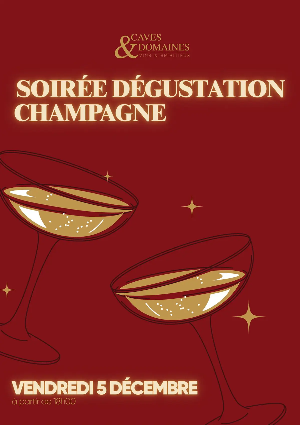 Soirée dégustation champagne