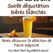 Soirée dégustation de bière blanches