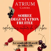 Soirée dégustation fruitée à l'ATRIUM