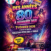 Soirée des années 80 à aujourd'hui