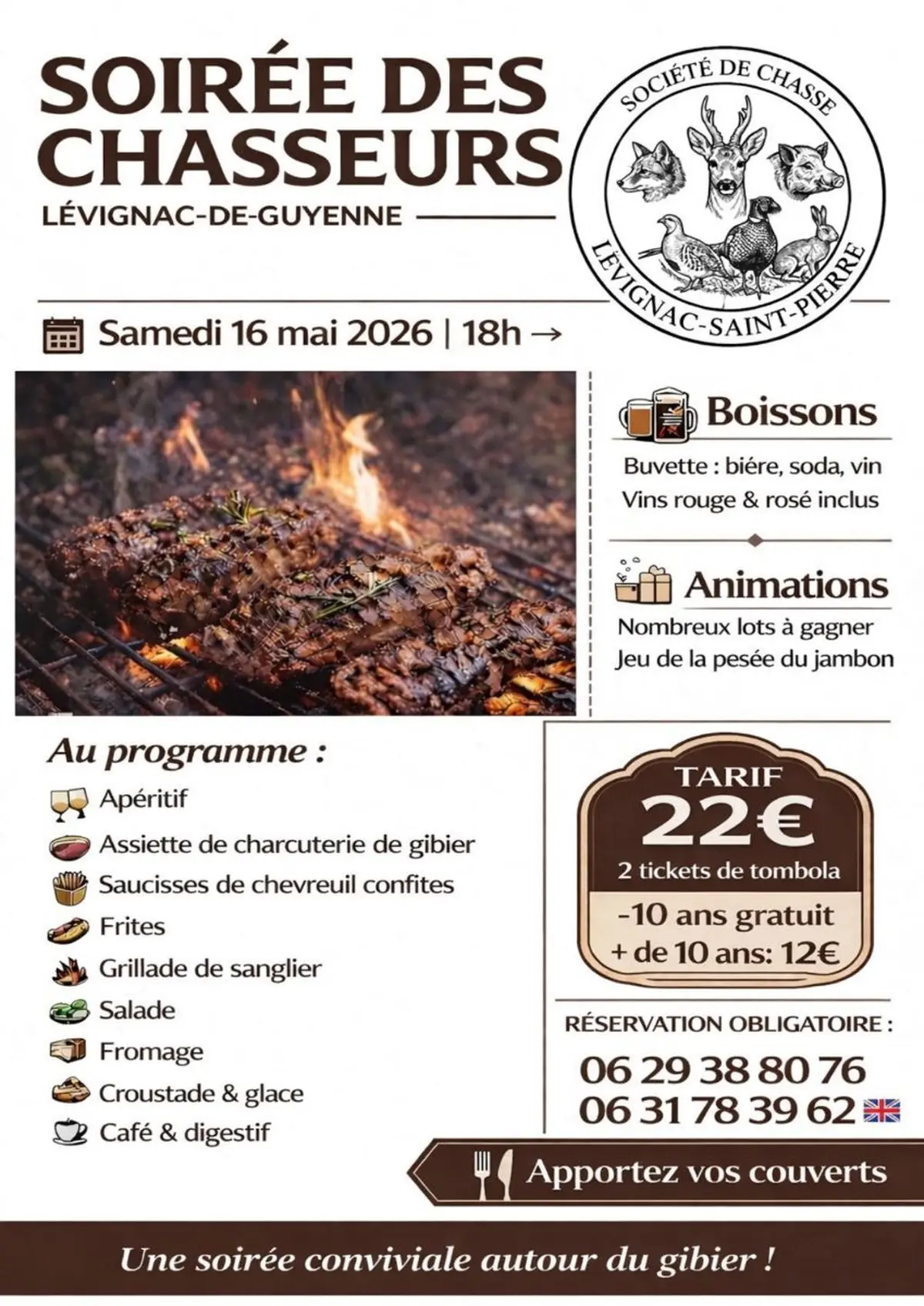 Soirée des chasseurs