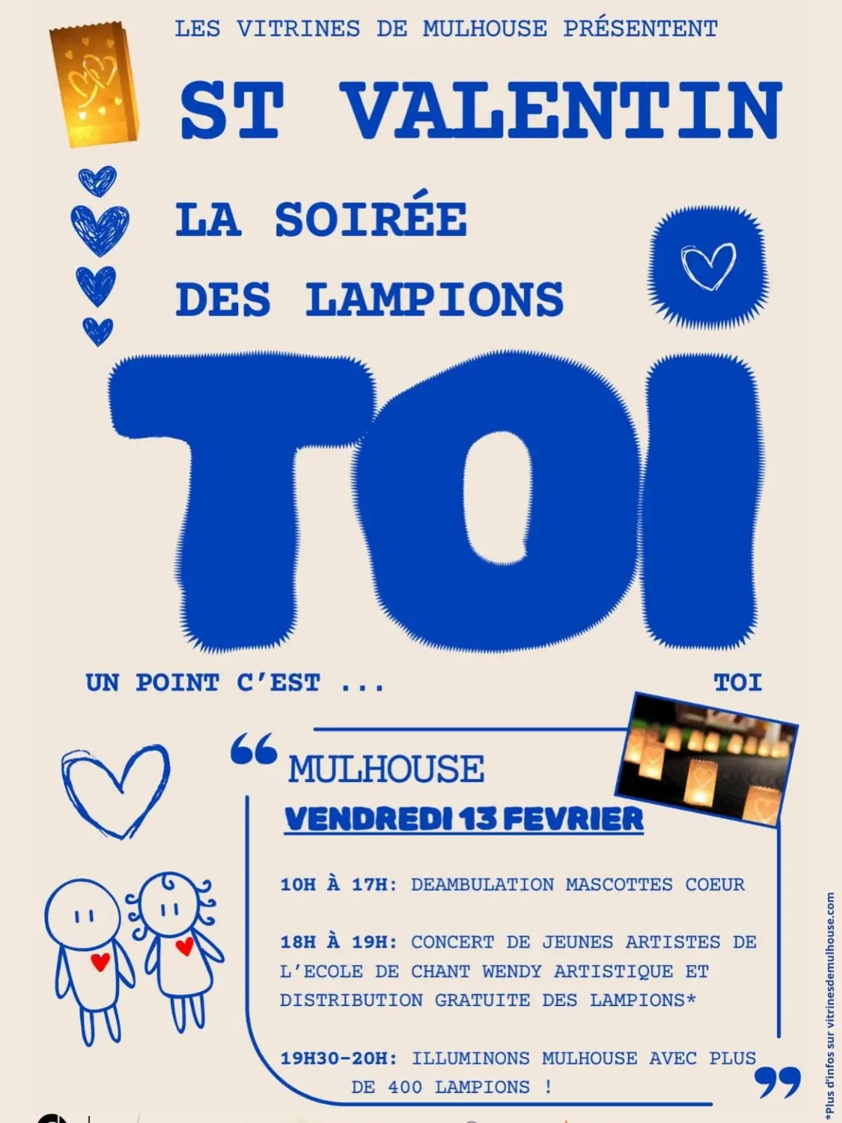 Soirée des lampions / La Saint-Valentin à Mulhouse