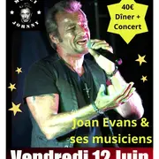 Soirée dîner-concert avec Joan Evans et ses musiciens !
