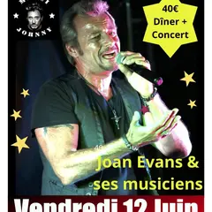 Soirée dîner-concert avec Joan Evans et ses musiciens !