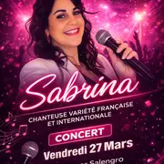 Soirée dîner-concert et dansante avec Sabrina !