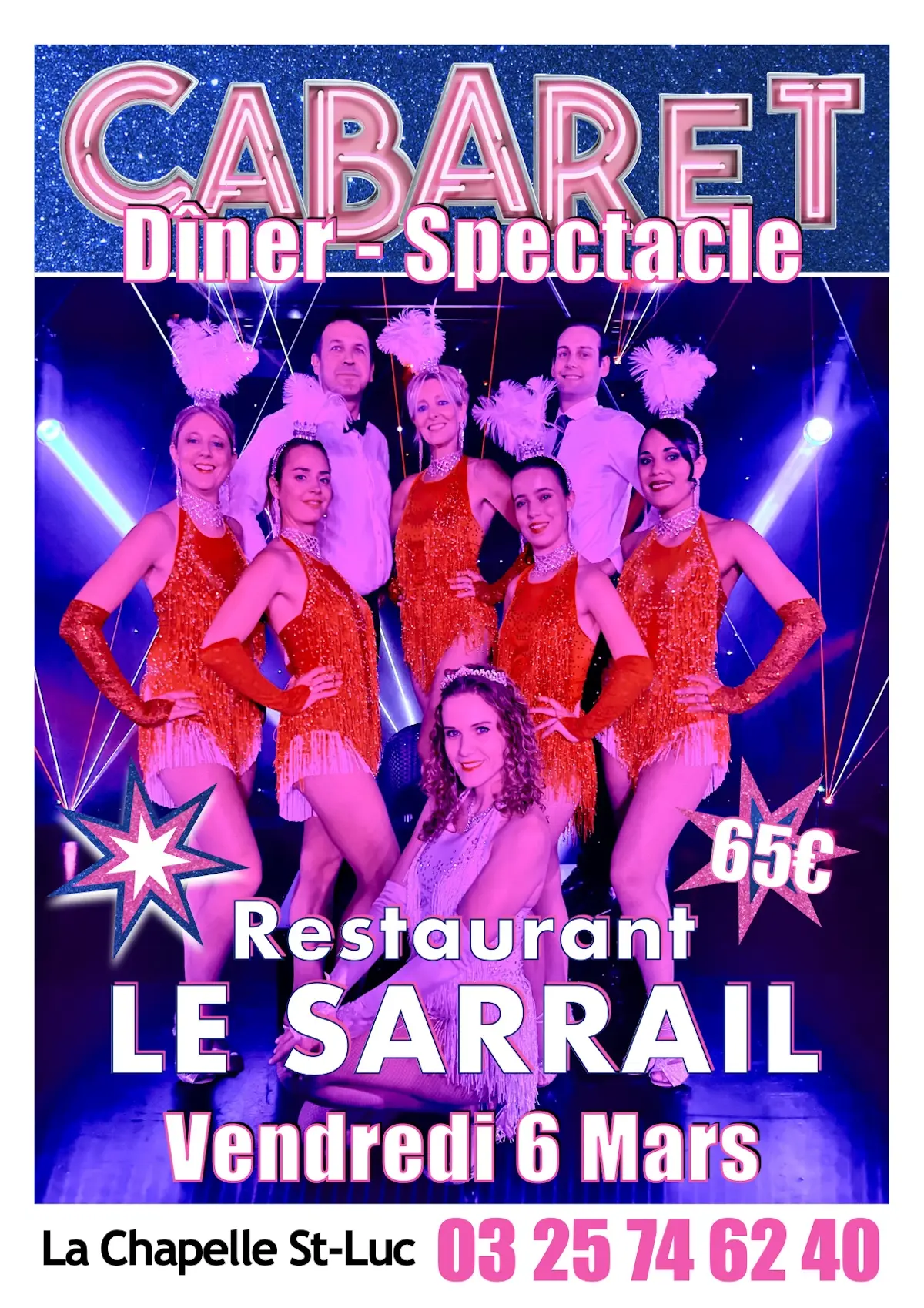 Soirée Dîner-Spectacle Cabaret Show