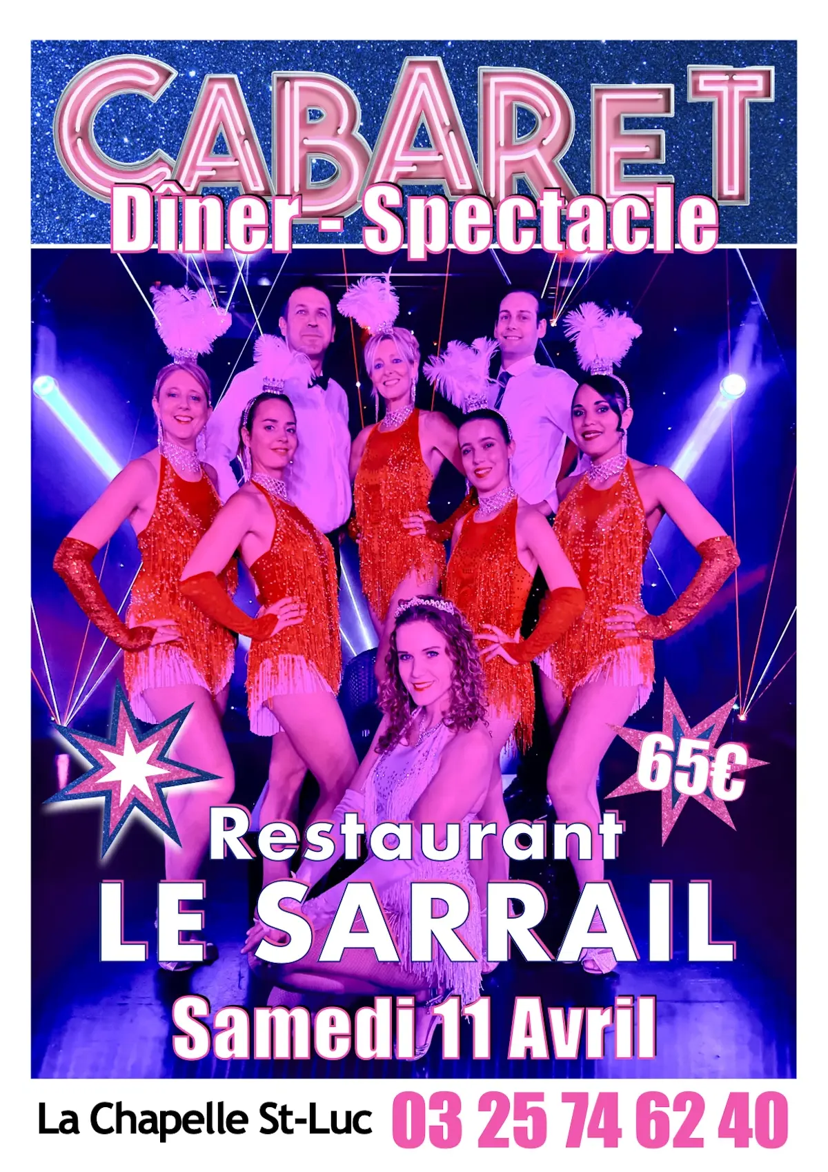 Soirée Dîner-Spectacle Cabaret Show