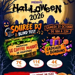 Soirée DJ Halloween au Youpi Parc
