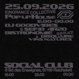 Soirée DJ sets et dégustations au Social Club avec Ignorance Collective