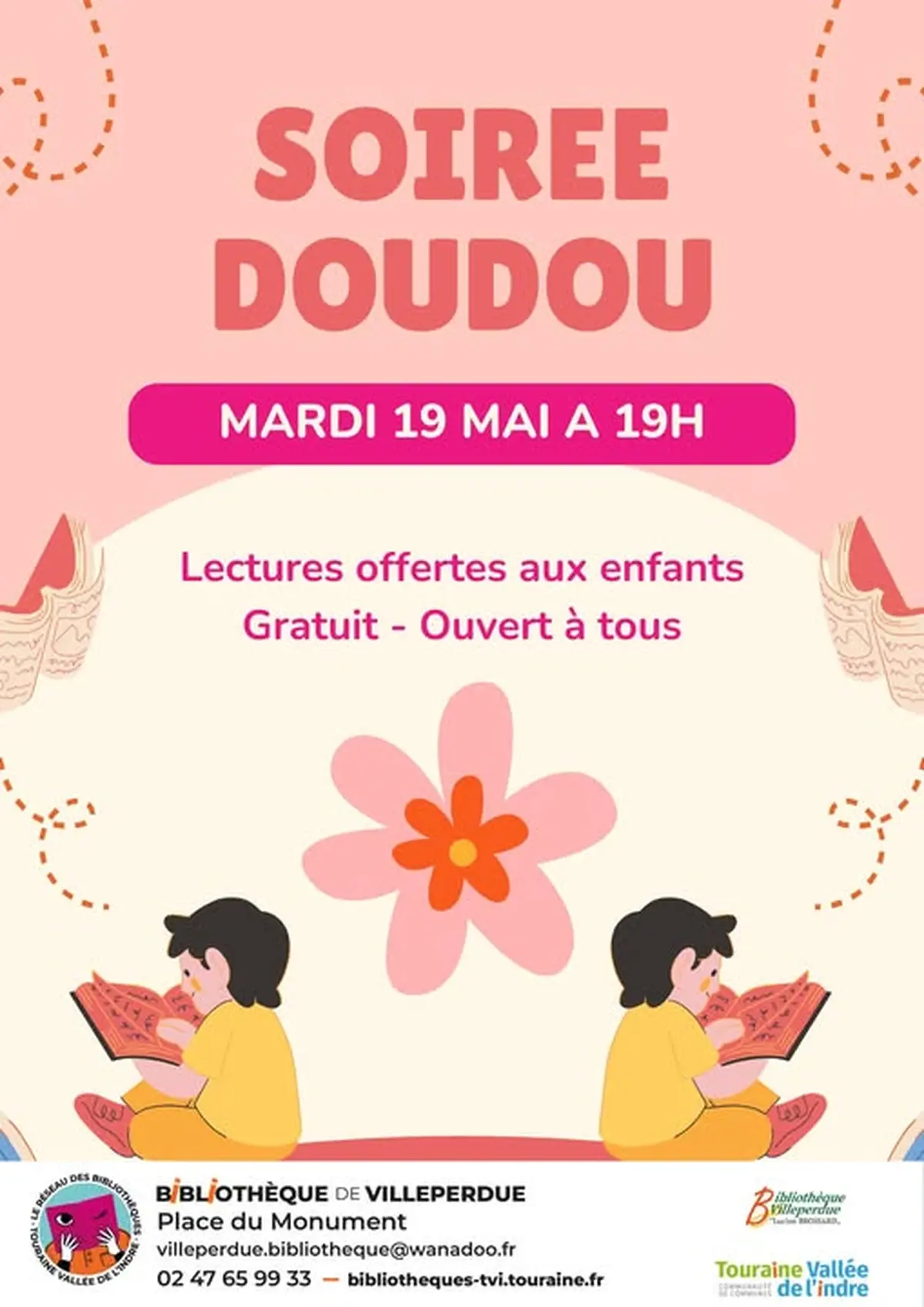 Soirée Doudou à la Bibliothèque