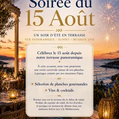 Soirée du 15 Août au restaurant Le Grain de Sel