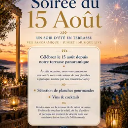 Soirée du 15 Août au restaurant Le Grain de Sel