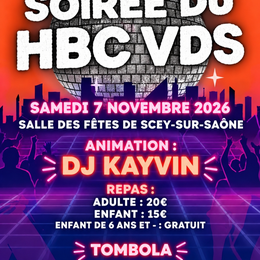 Soirée du HBC VAL DE SAONE