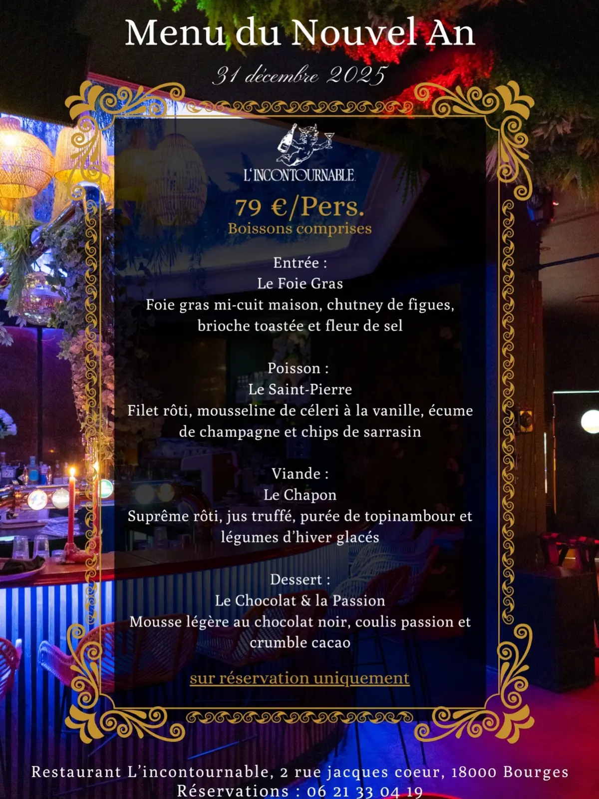 Soirée du Nouvel An 2026 - Rooftop L'Incontournable