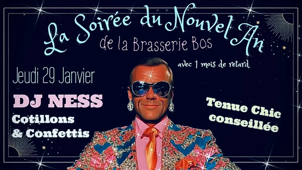 Soirée du Nouvel An (avec 1 mois de retard)