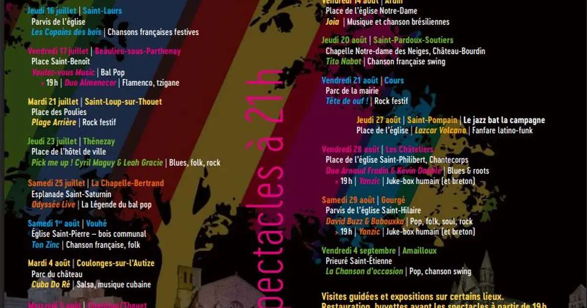 Soirée du patrimoine de Gâtine