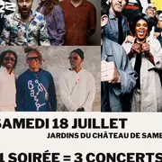 Soirée du Samedi 18 juillet|  Soirée de clôture| 3 Concerts : Prima Kanta (19h) + Poets of Forest (21h) + Arat Kilo feat. Mamani Keita & Mike Ladd (22h30)- Millau Jazz Festival